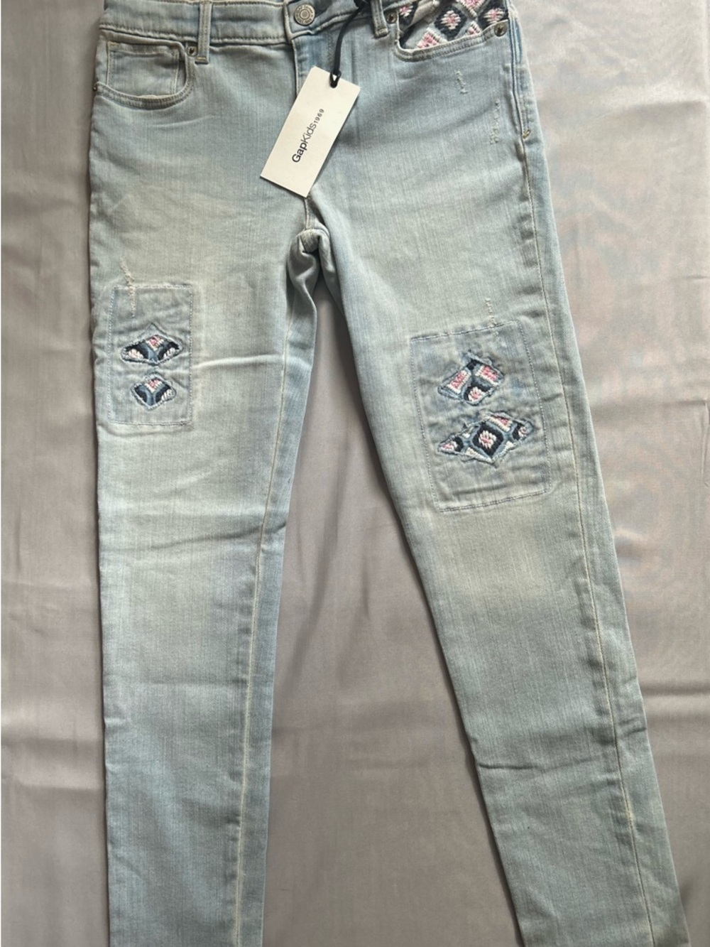 NWT GapKids Girls Super Skinny Jeans -Size 10- Light was